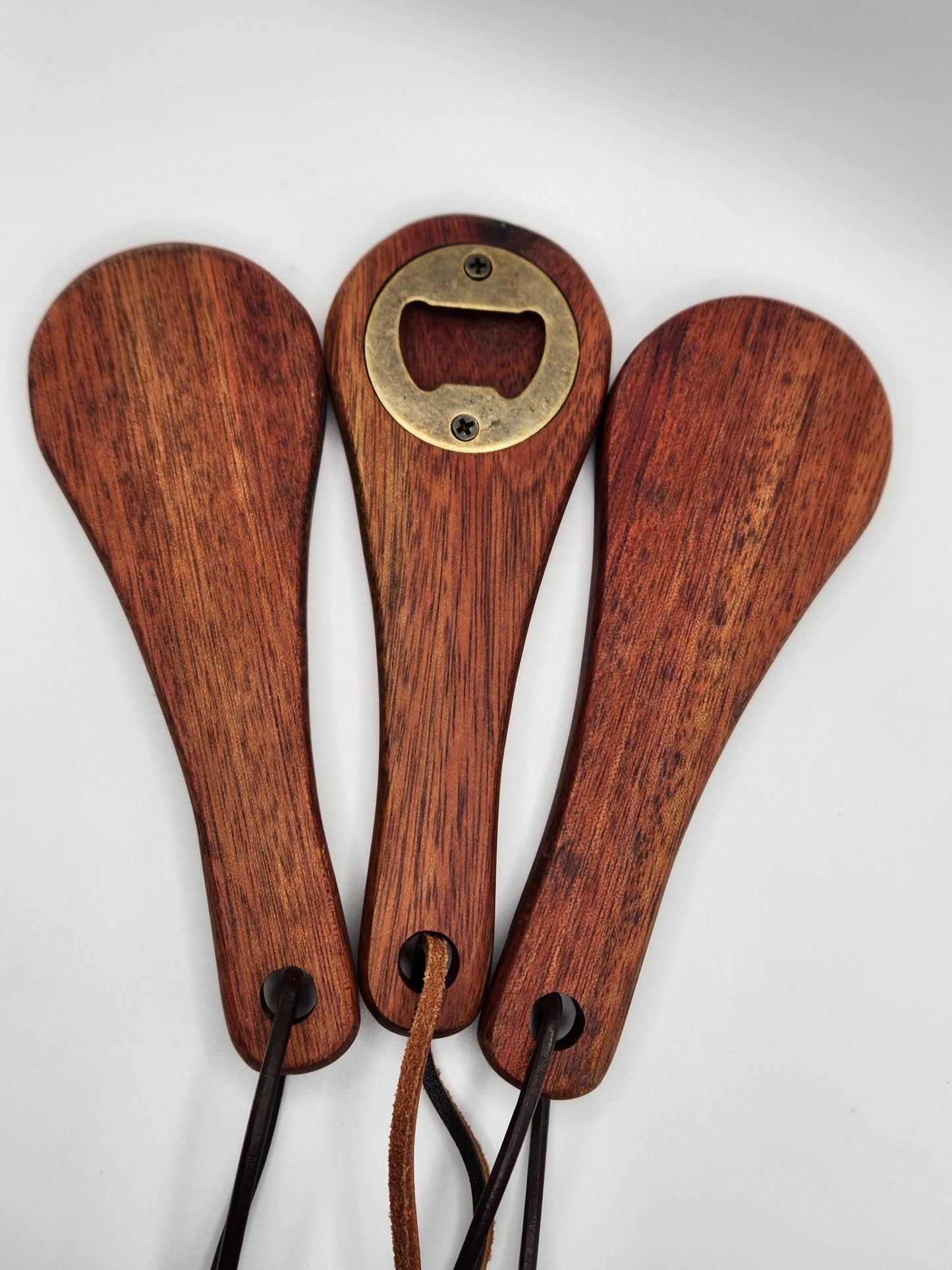 Long Handle Hardwood Bottle Opener