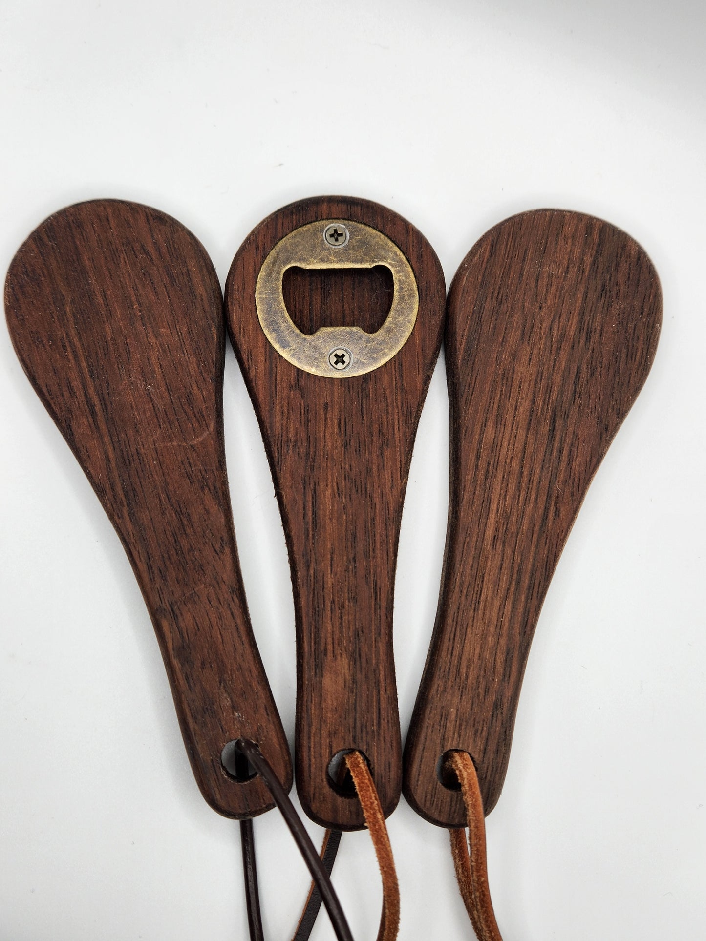 Long Handle Hardwood Bottle Opener