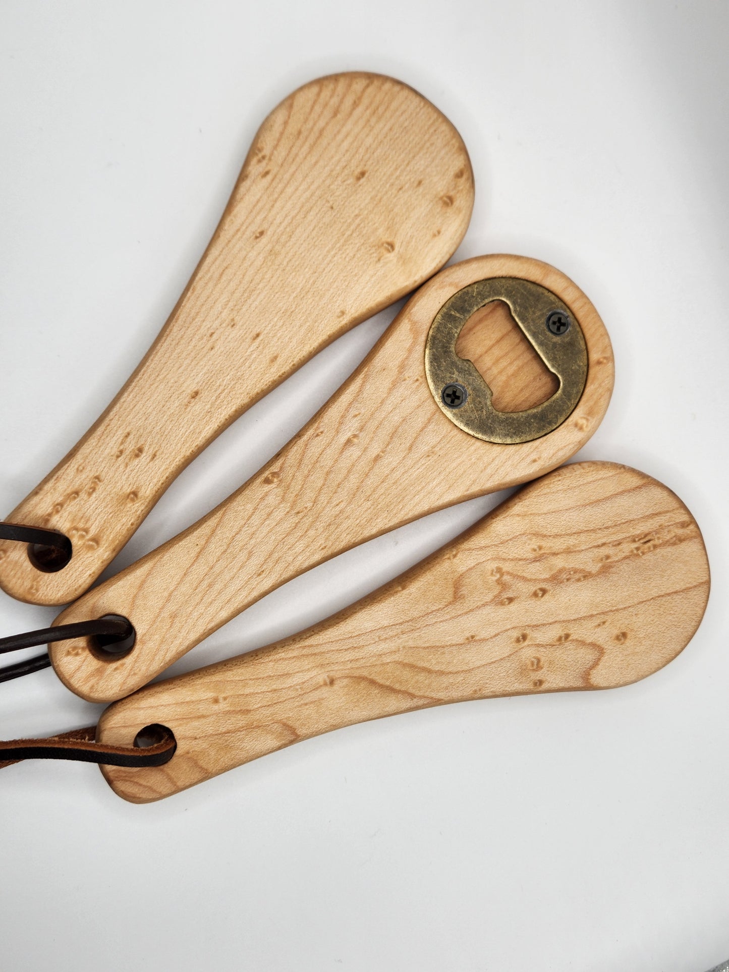 Long Handle Hardwood Bottle Opener