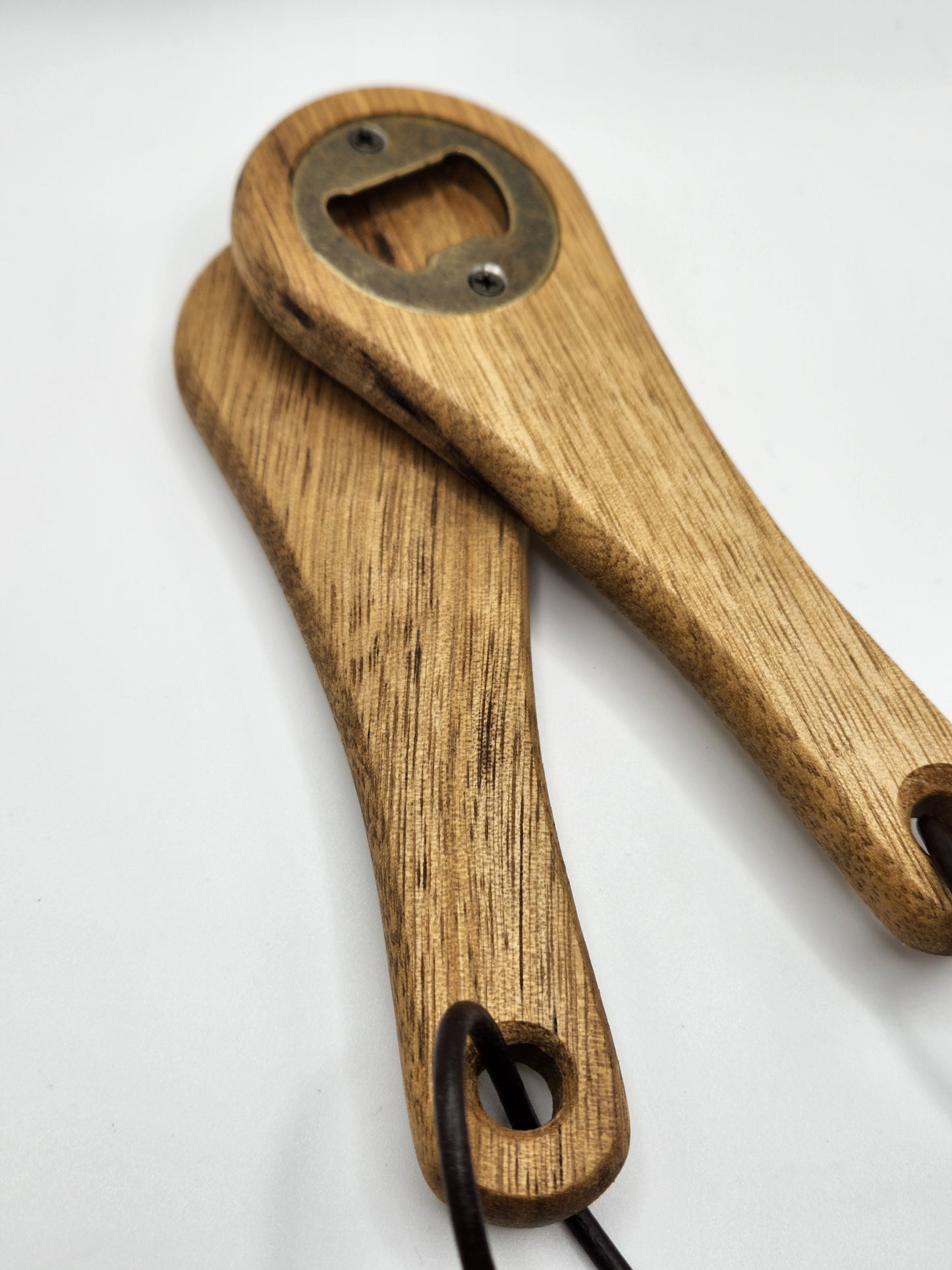 Long Handle Hardwood Bottle Opener