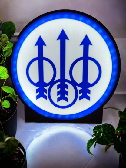 Beretta Logo LED Lamp