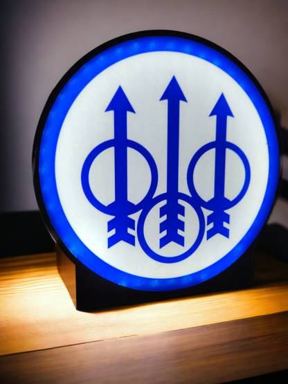 Beretta Logo LED Lamp