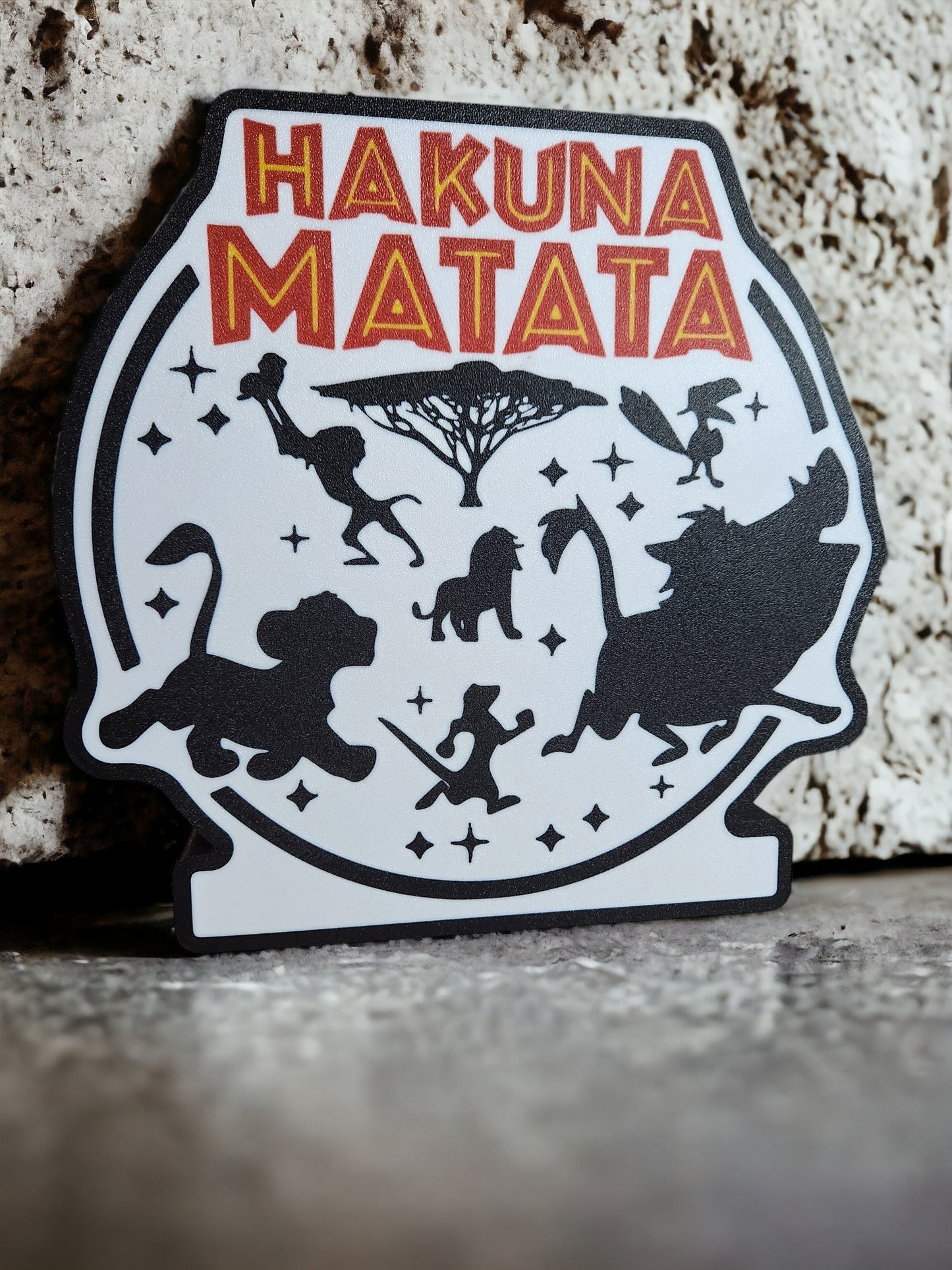 Hakuna Matata LED Lamp | Lion King