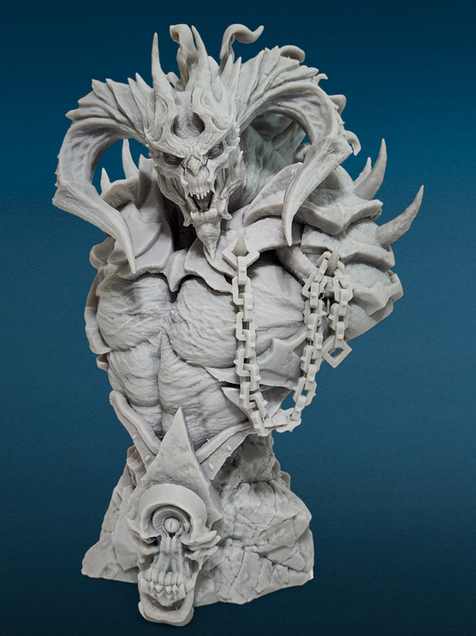 3D Resin Boss - Azrael Bust