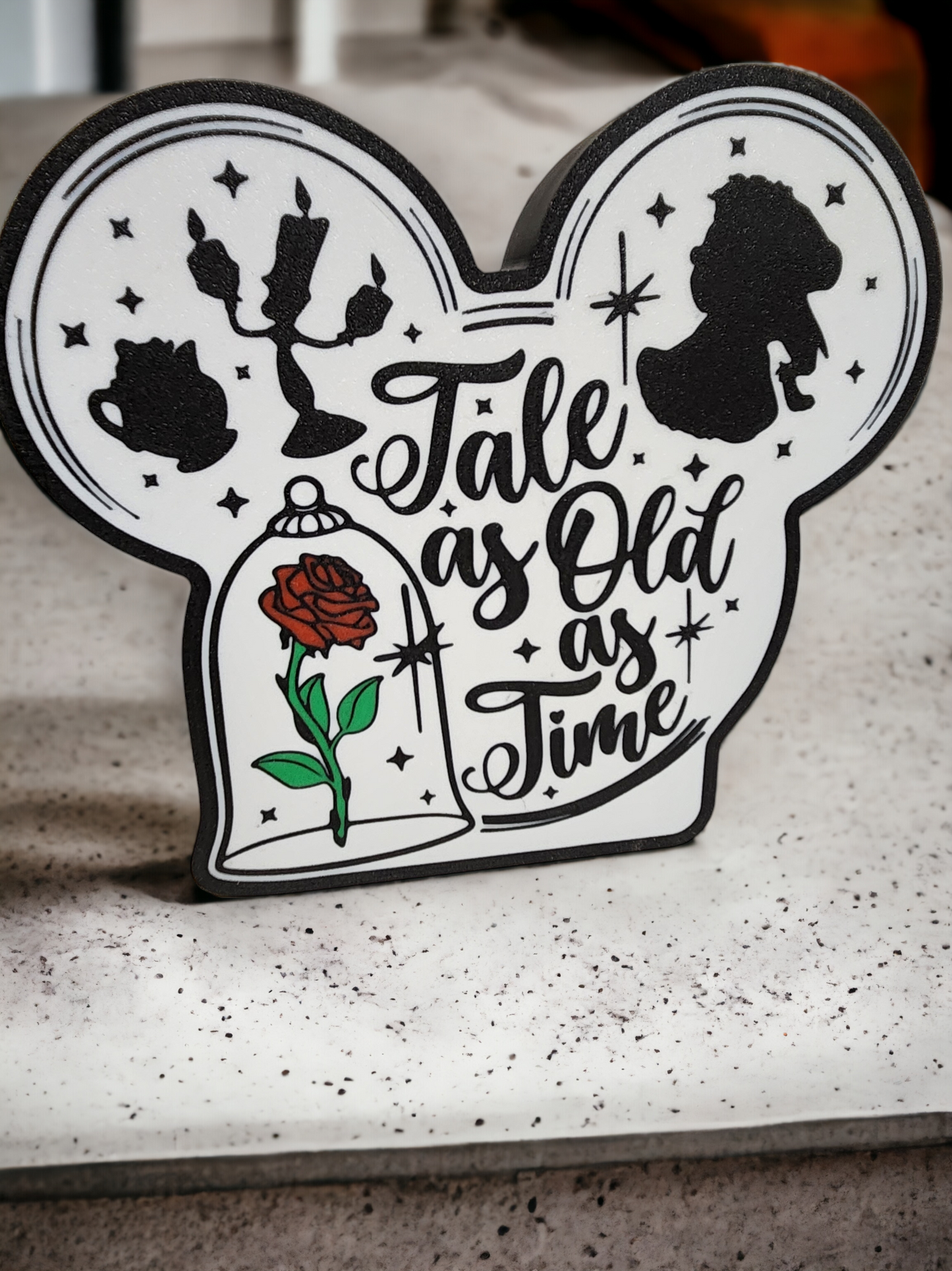 Tale as Old as Time LED Lamp | Beauty and the Beast