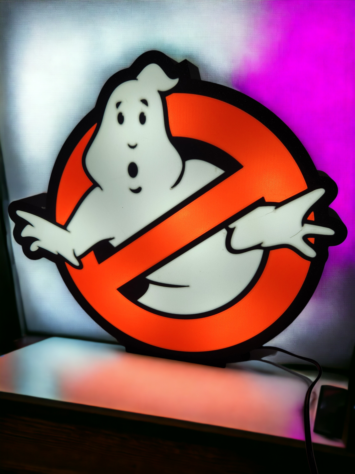 Ghostbusters Logo LED Lamp | Ghostbusters