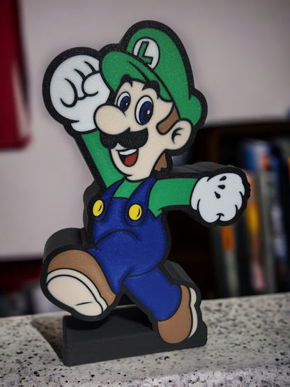 Luigi LED Lamp | Mario Bros