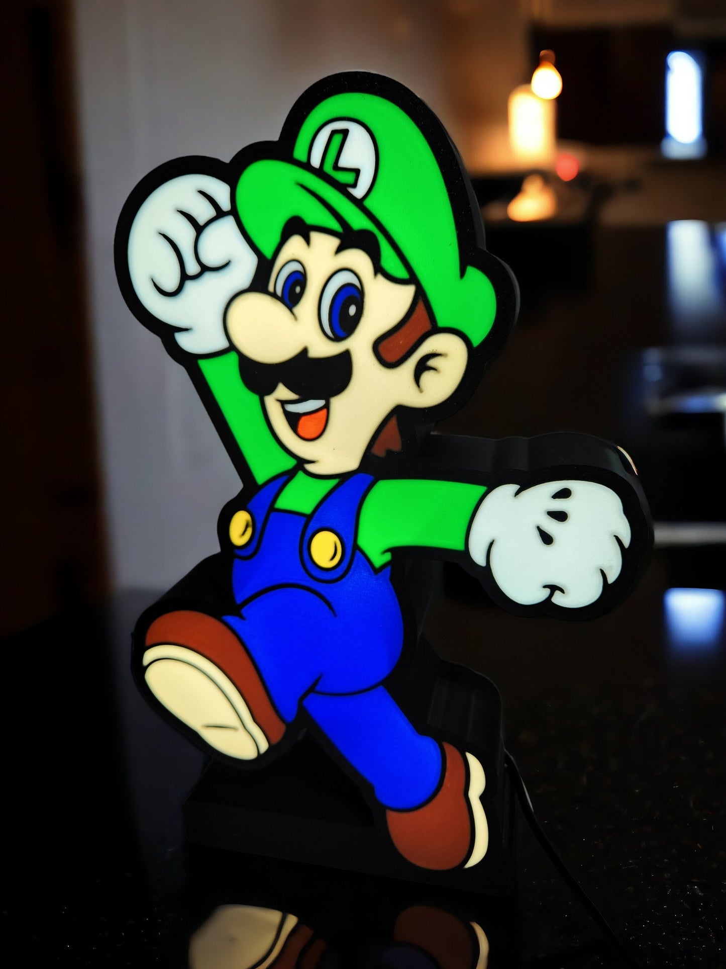 Luigi LED Lamp | Mario Bros