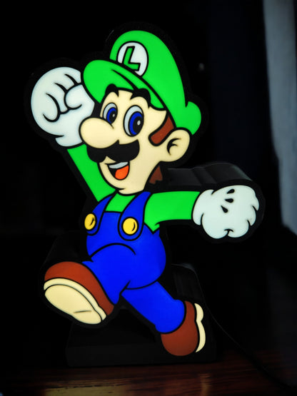 Luigi LED Lamp | Mario Bros