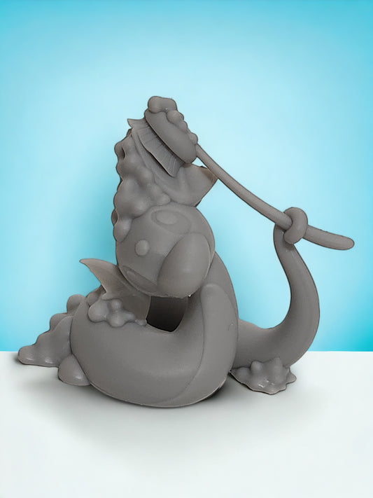 Pokemon Resin Miniature - Dratini | Bath Time