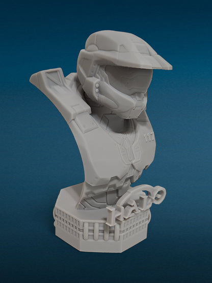 3D Resin Figurine - Master Chief Bust | Halo | Spartan