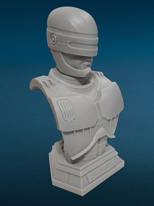 3D Resin Figurine - RoboCop Bust | Police Officer