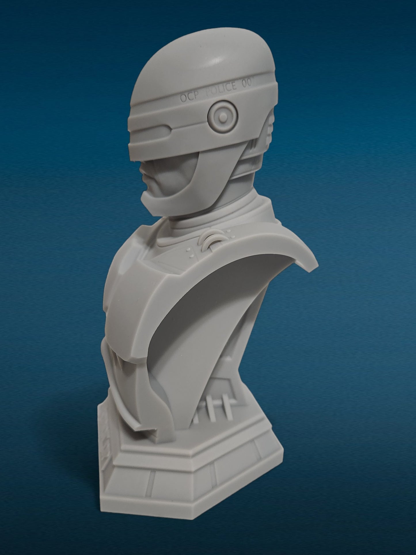 3D Resin Figurine - RoboCop Bust | Police Officer