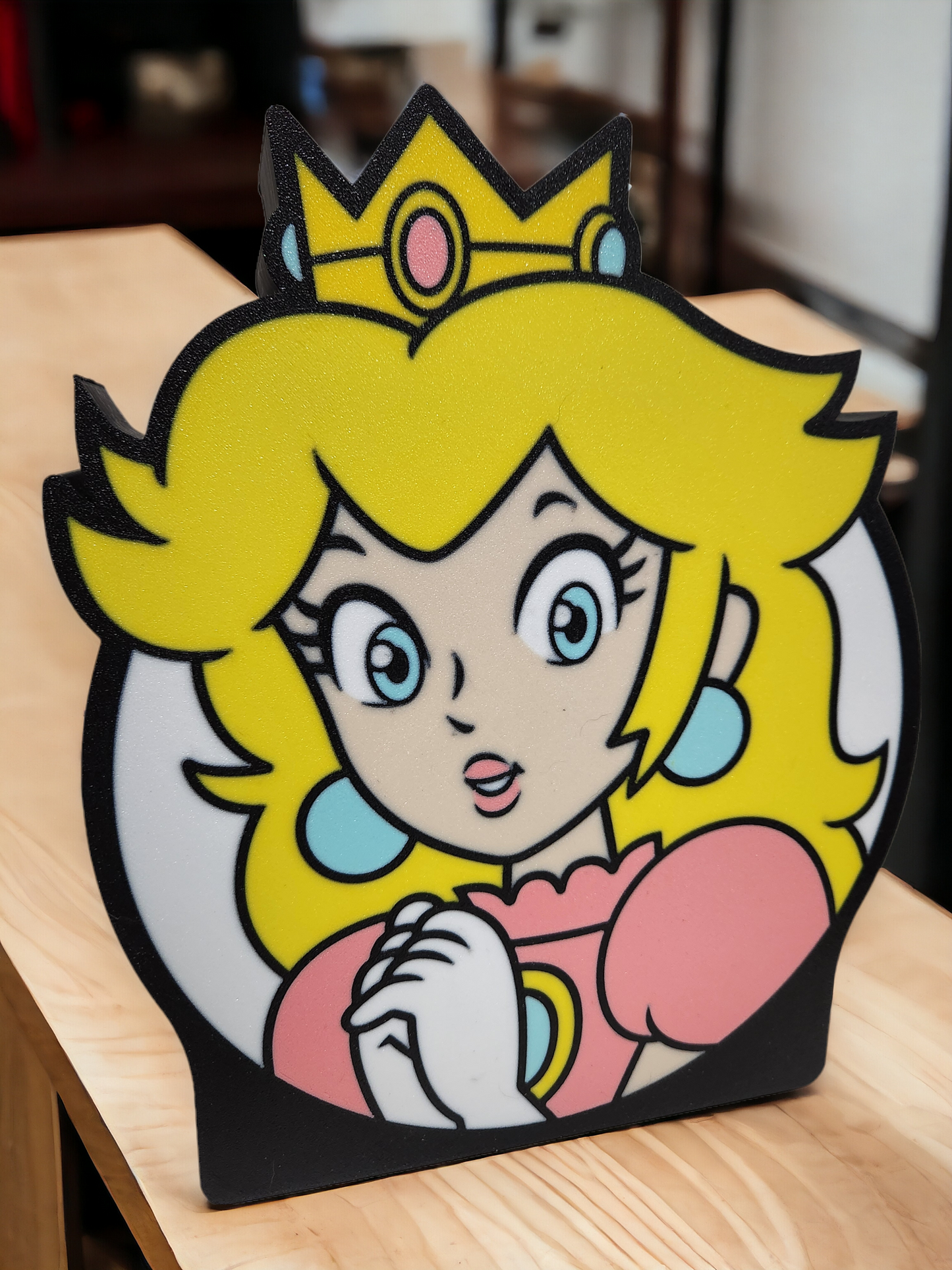 Princess Peach LED Lamp | Mario Bros