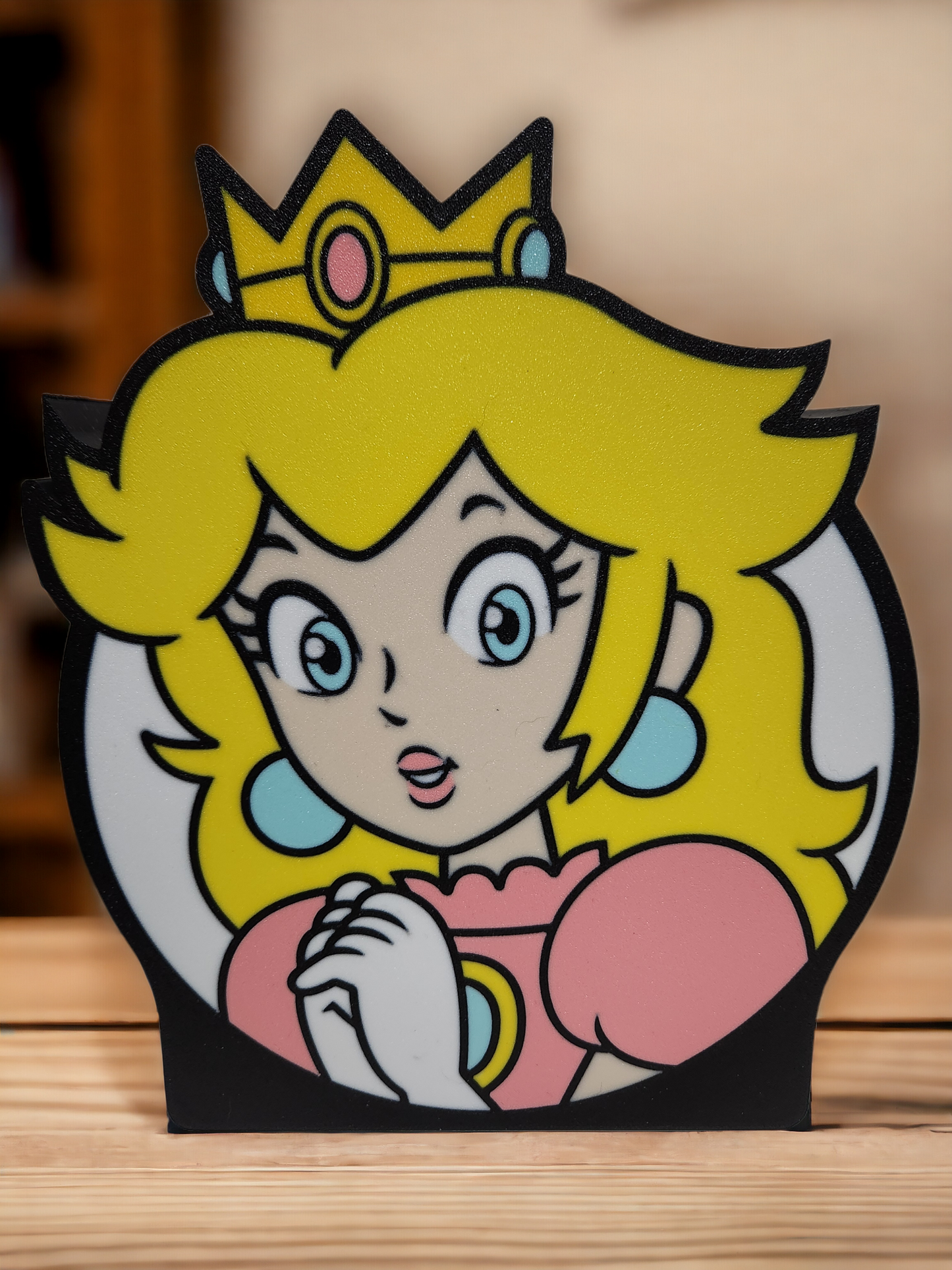 Princess Peach LED Lamp | Mario Bros