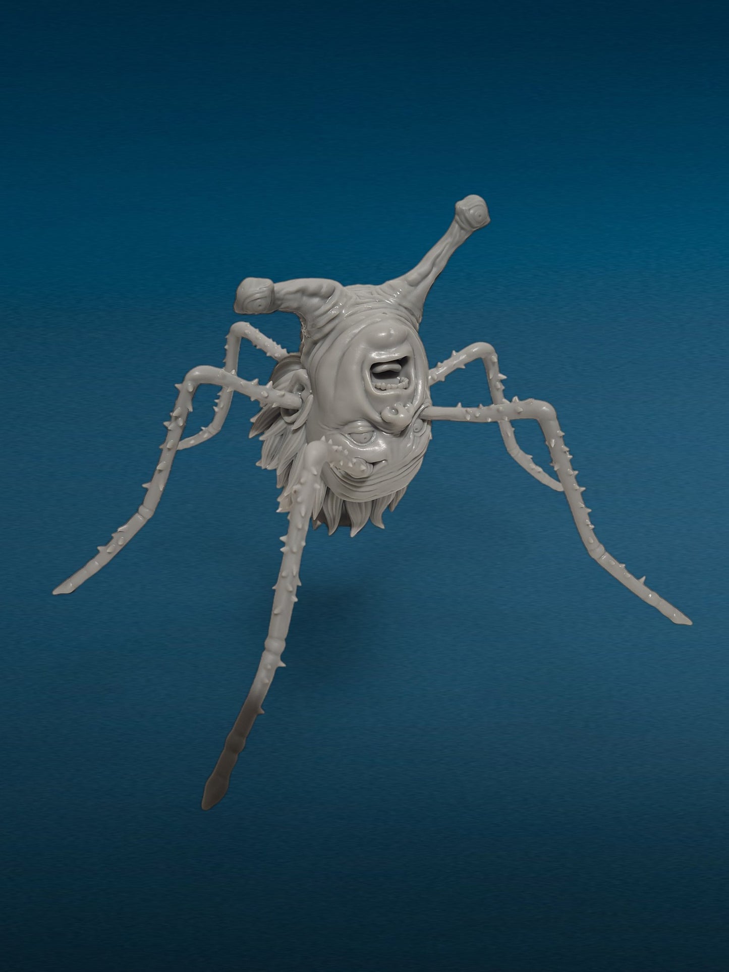 3D Resin Figurine - The Thing | Nightmare Spider Head