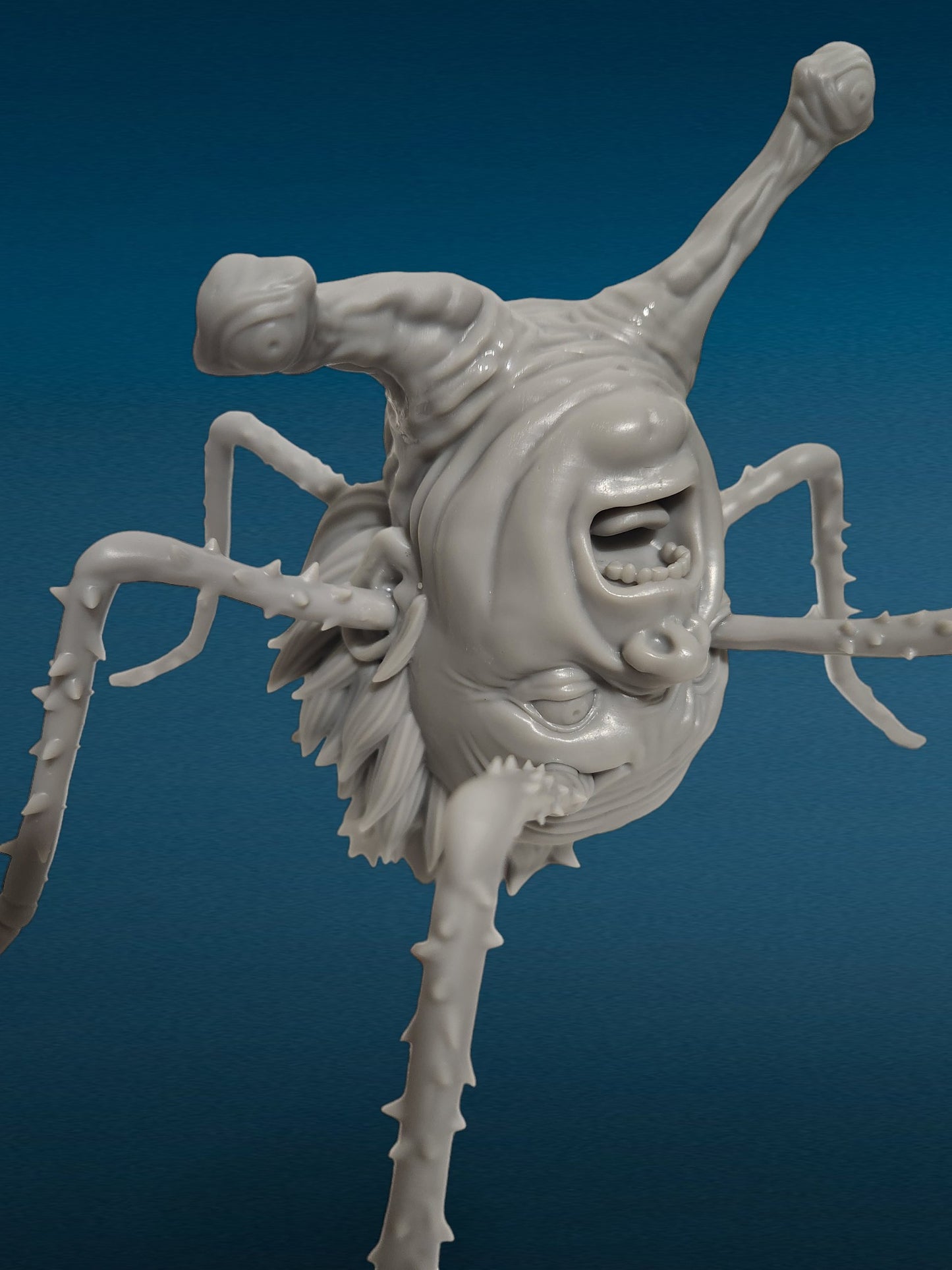 3D Resin Figurine - The Thing | Nightmare Spider Head