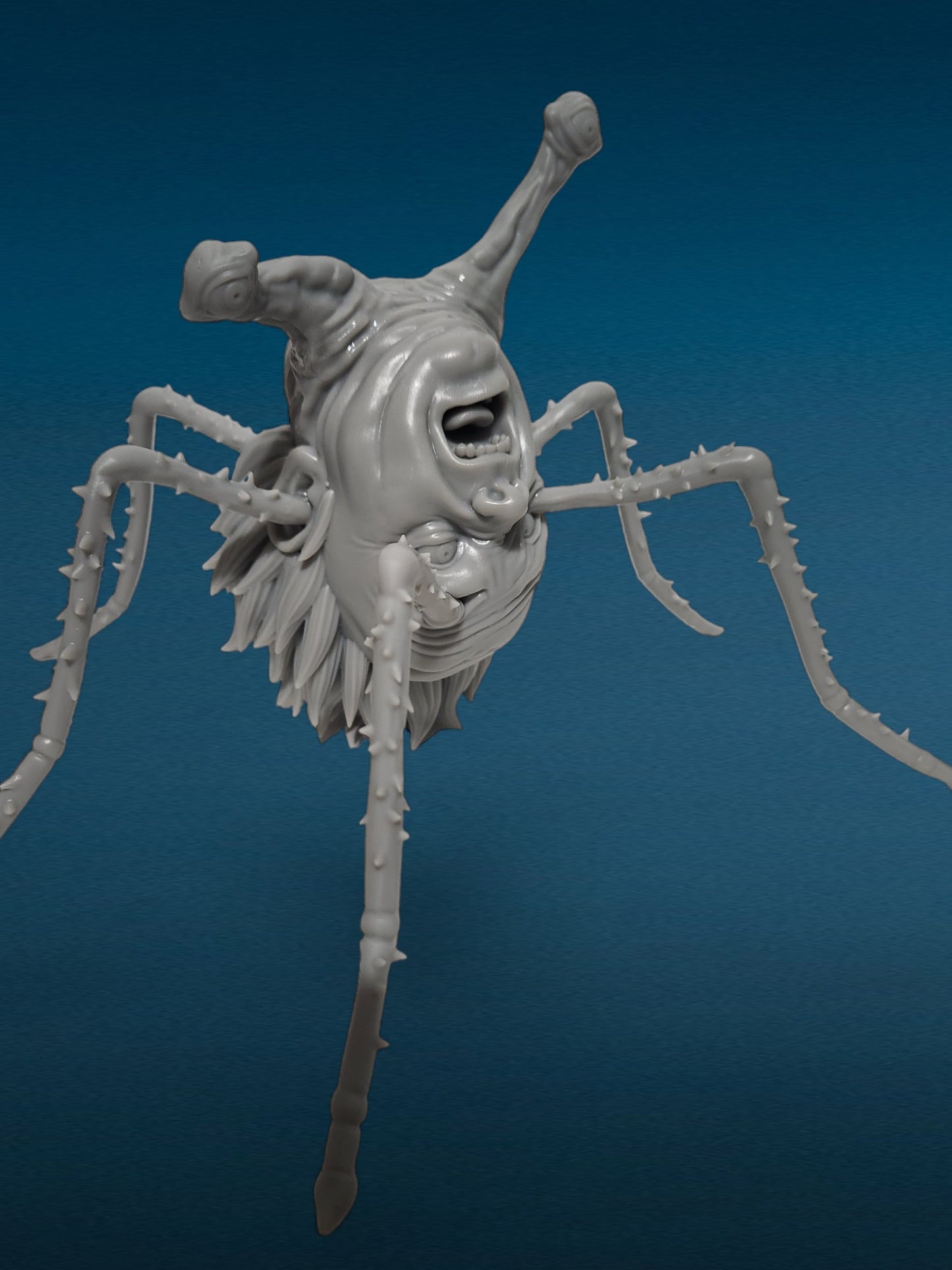 3D Resin Figurine - The Thing | Nightmare Spider Head