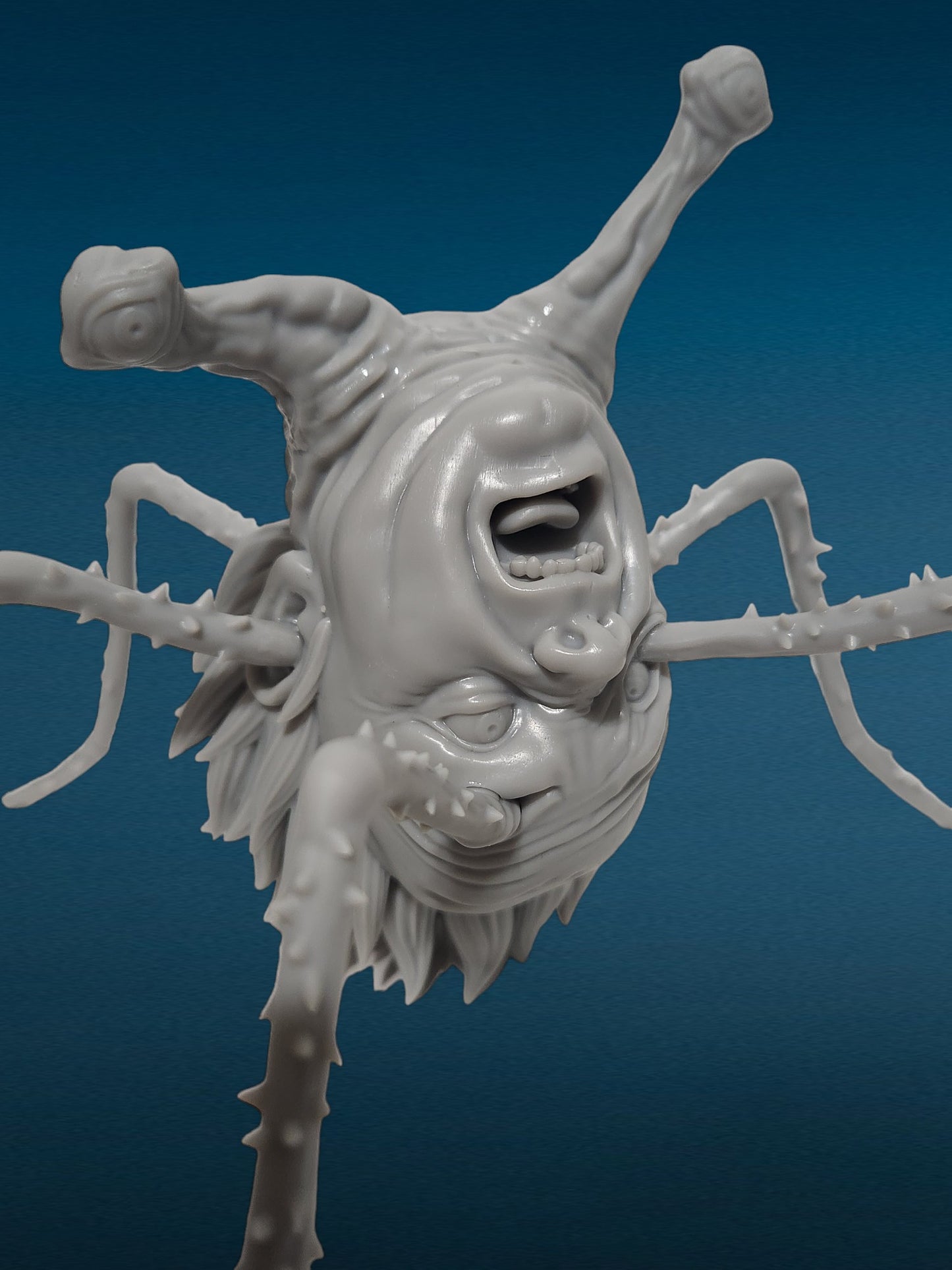 3D Resin Figurine - The Thing | Nightmare Spider Head