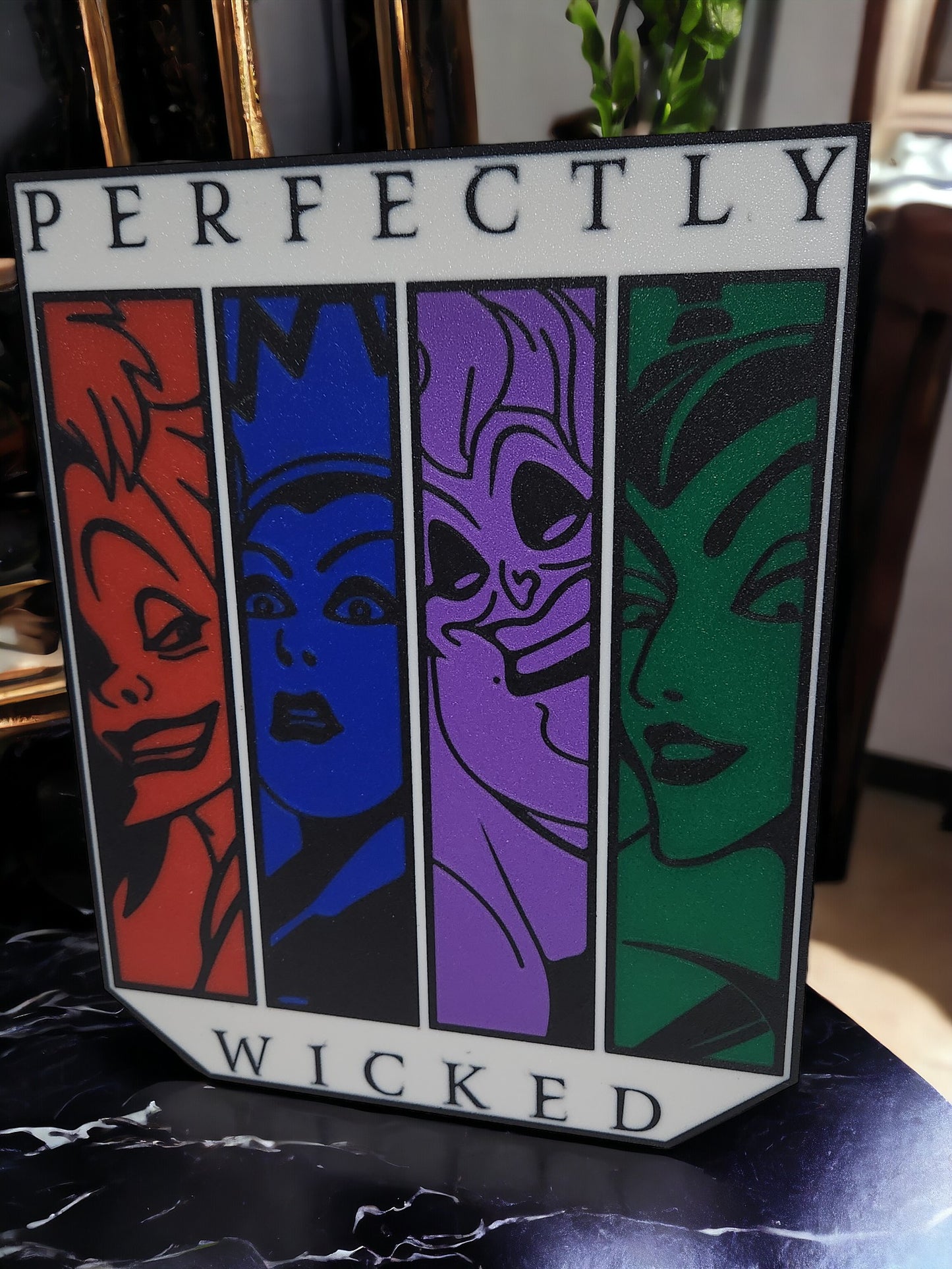 Perfectly Wicked LED Lamp | Disney Villains