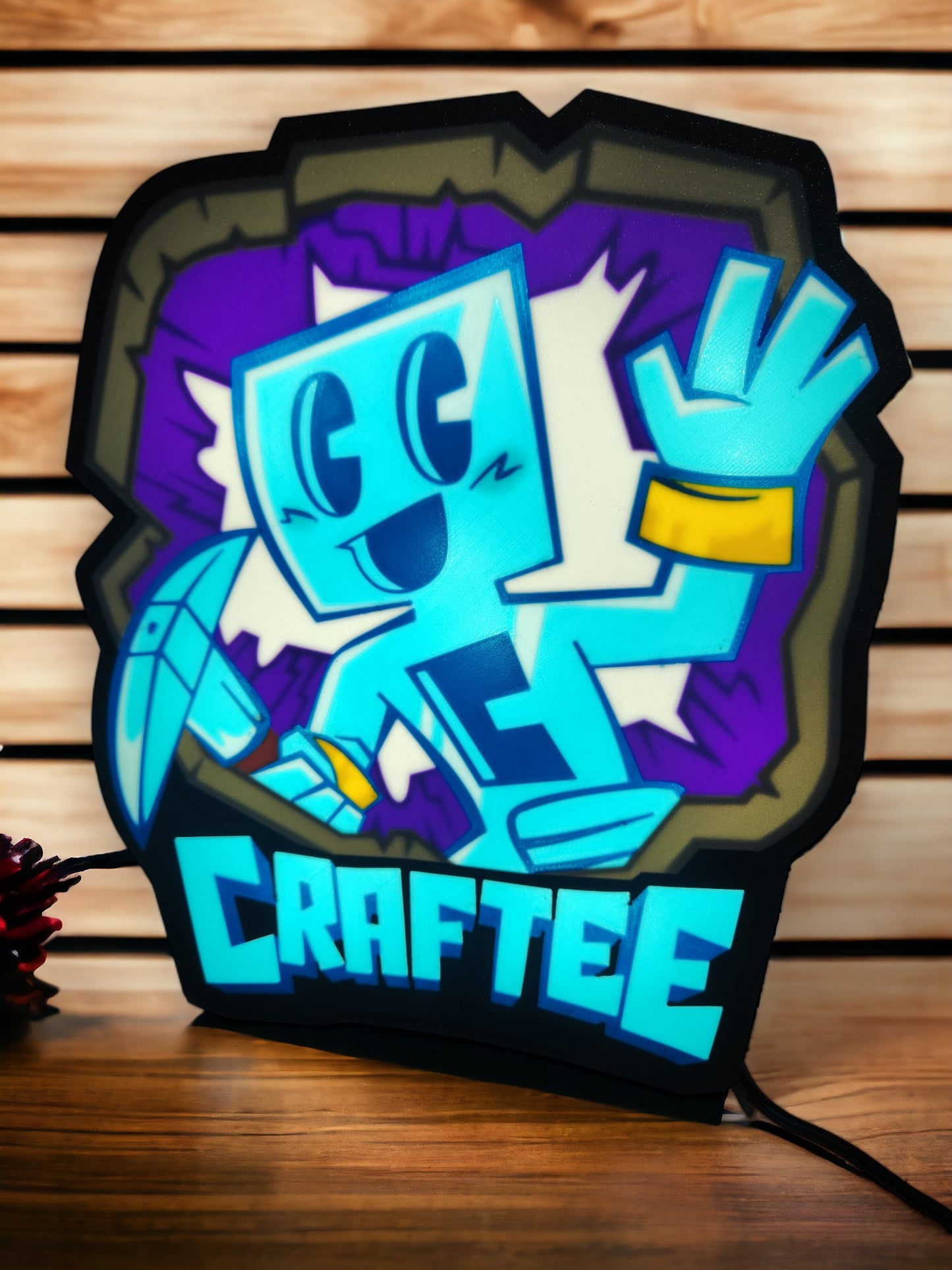 Craftee LED Lamp | Minecraft