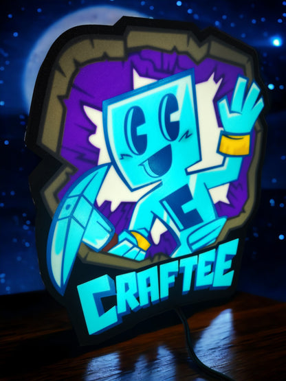 Craftee LED Lamp | Minecraft