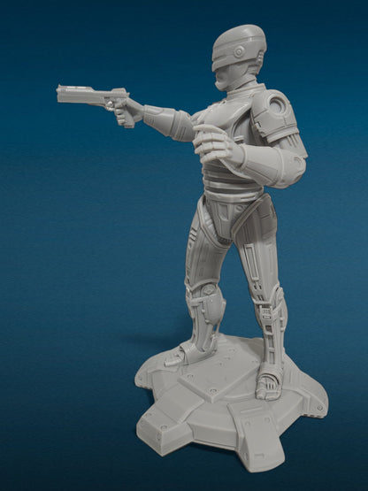 3D Resin Figurine - RoboCop Figure | Police Officer