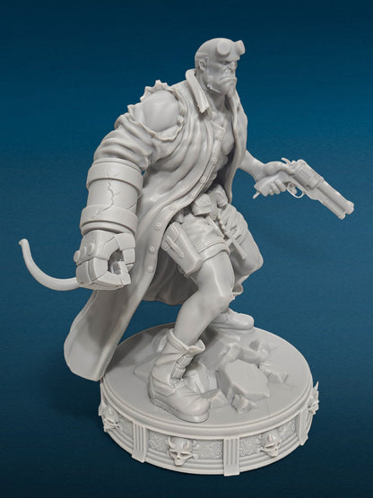 3D Resin Figurine - Hellboy