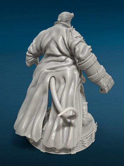 3D Resin Figurine - Hellboy