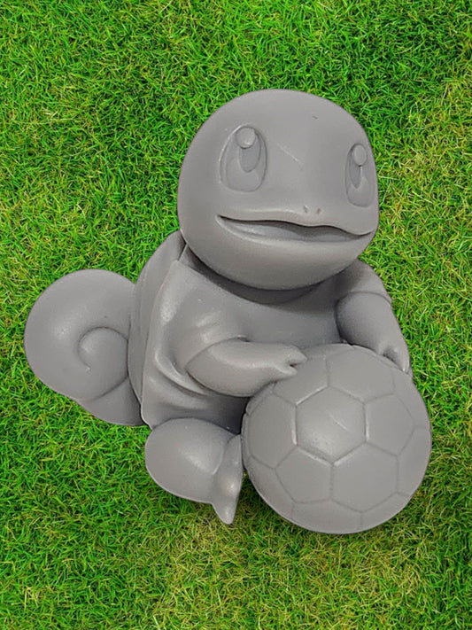 Pokemon Resin Miniature - Squirtle | 07 Soccer | Worldcup