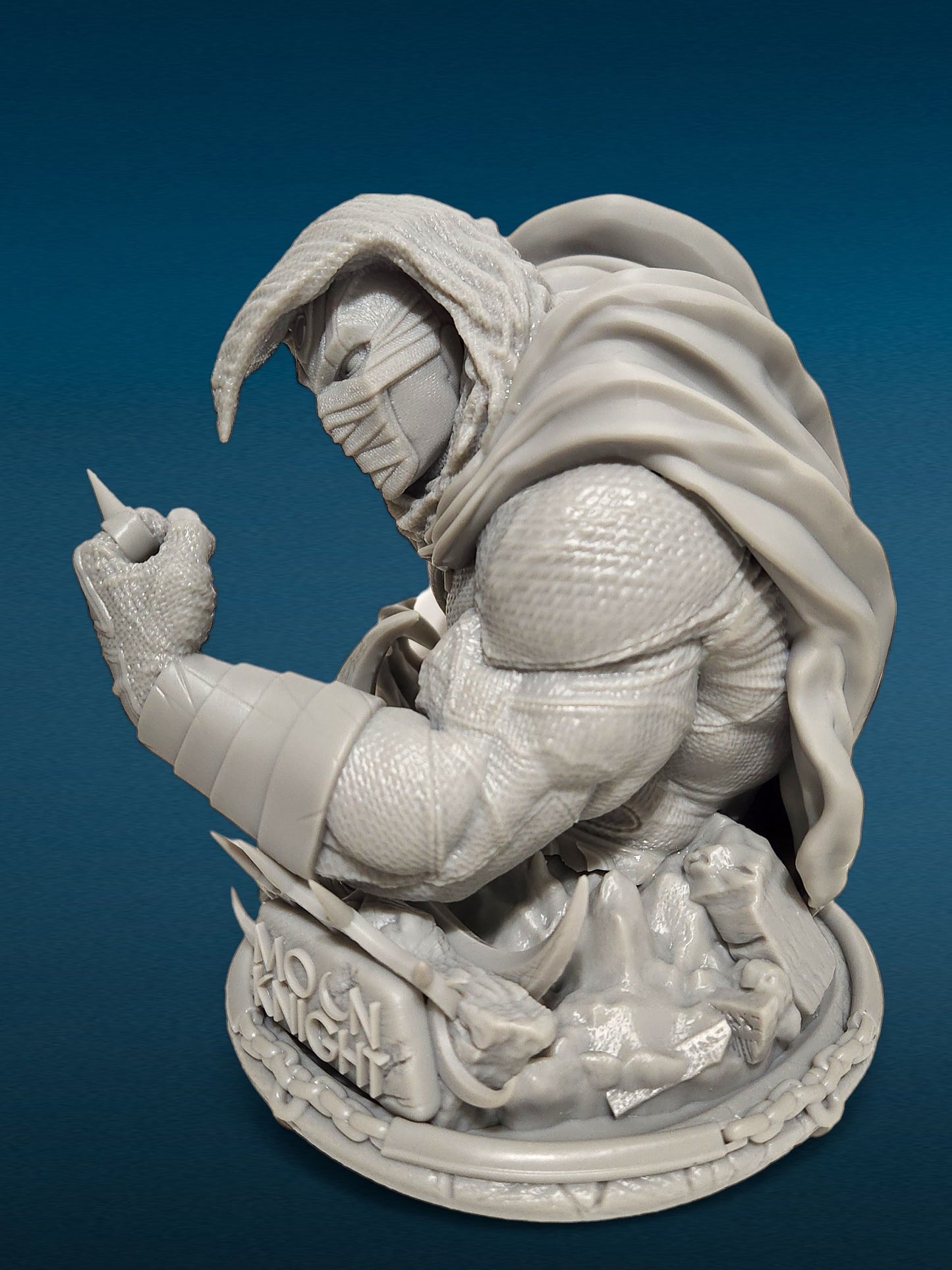 3D Resin Figurine - Moon Knight Bust