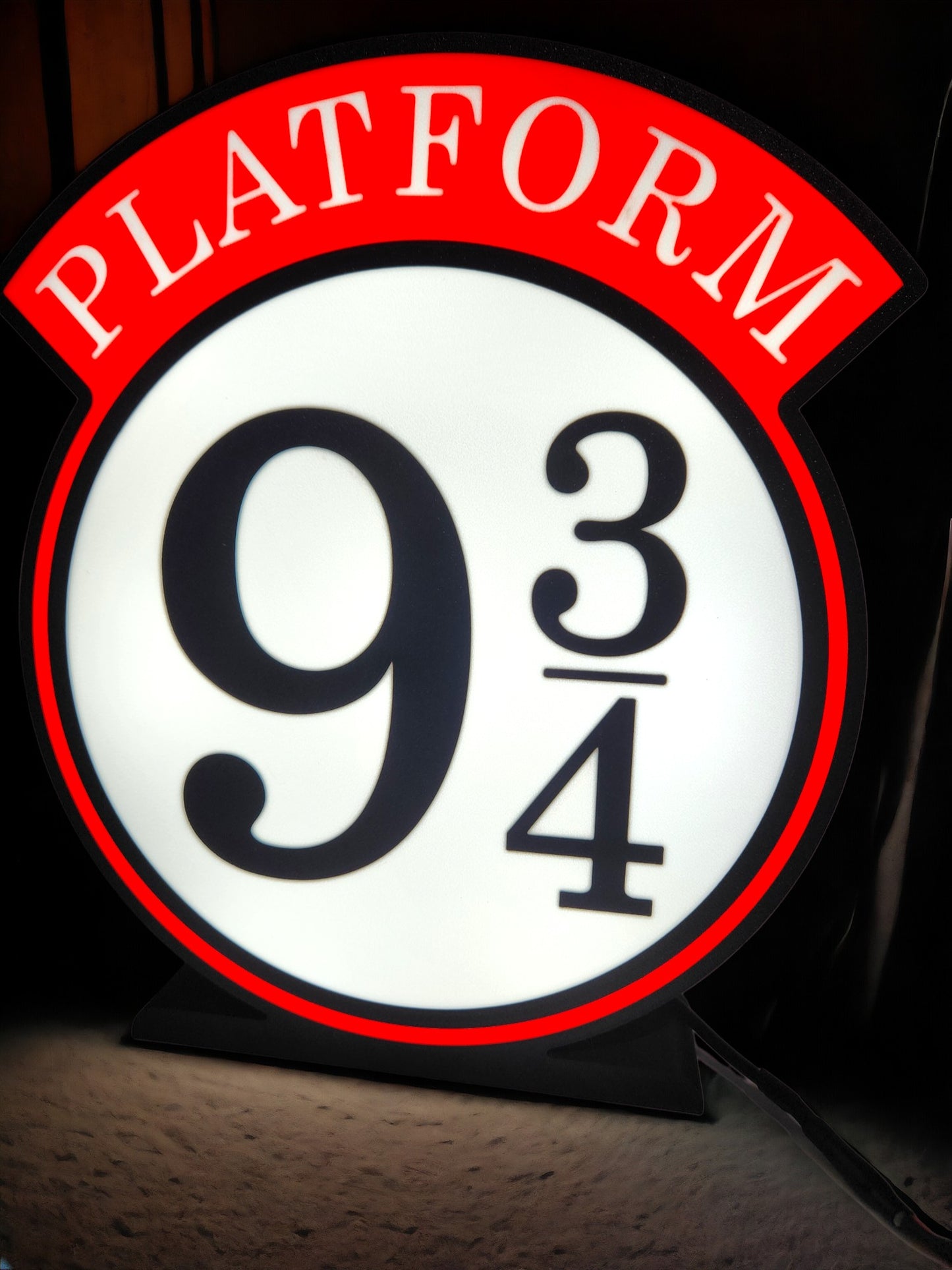 Platform  9 3/4 LED Lamp | Harry Potter