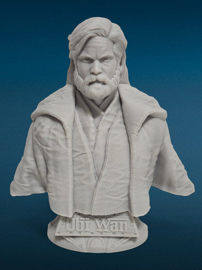 3D Resin Figurine - Obi Wan Bust | Star Wars