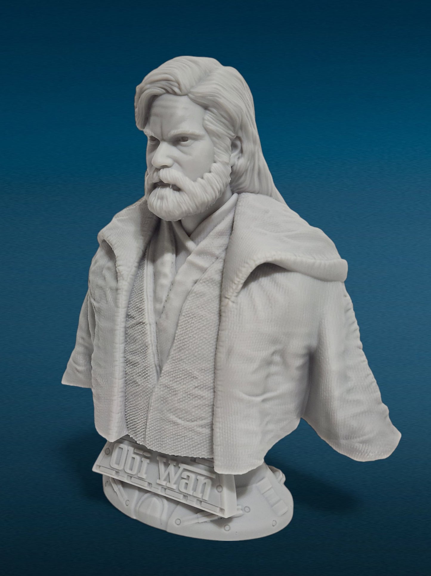 3D Resin Figurine - Obi Wan Bust | Star Wars