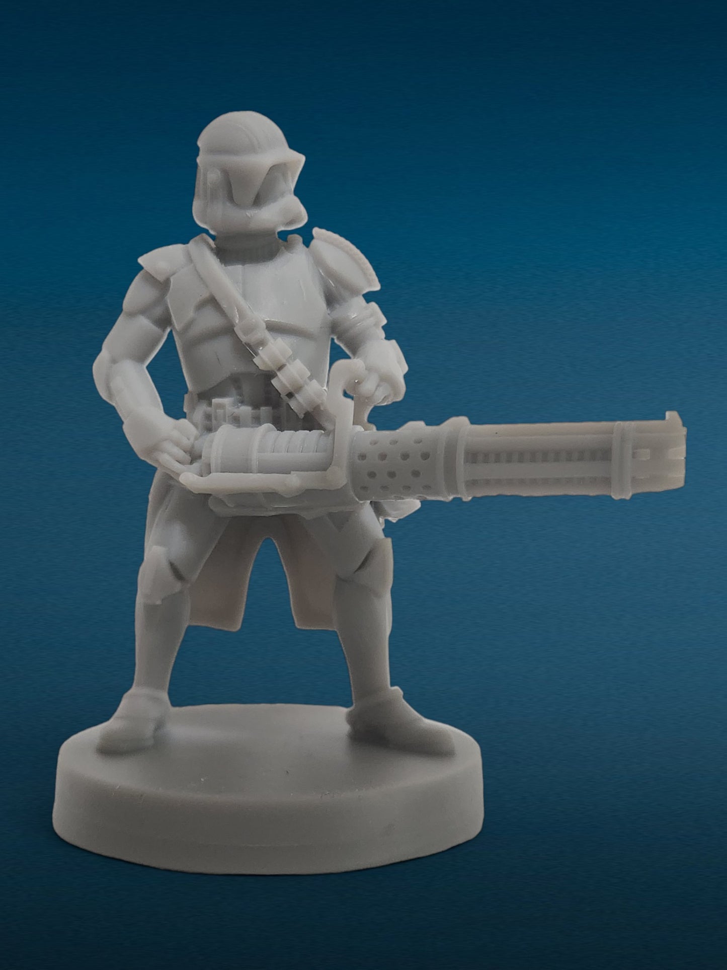 3D Resin Figurine - Clone Trooper Heavy Mini | Star Wars