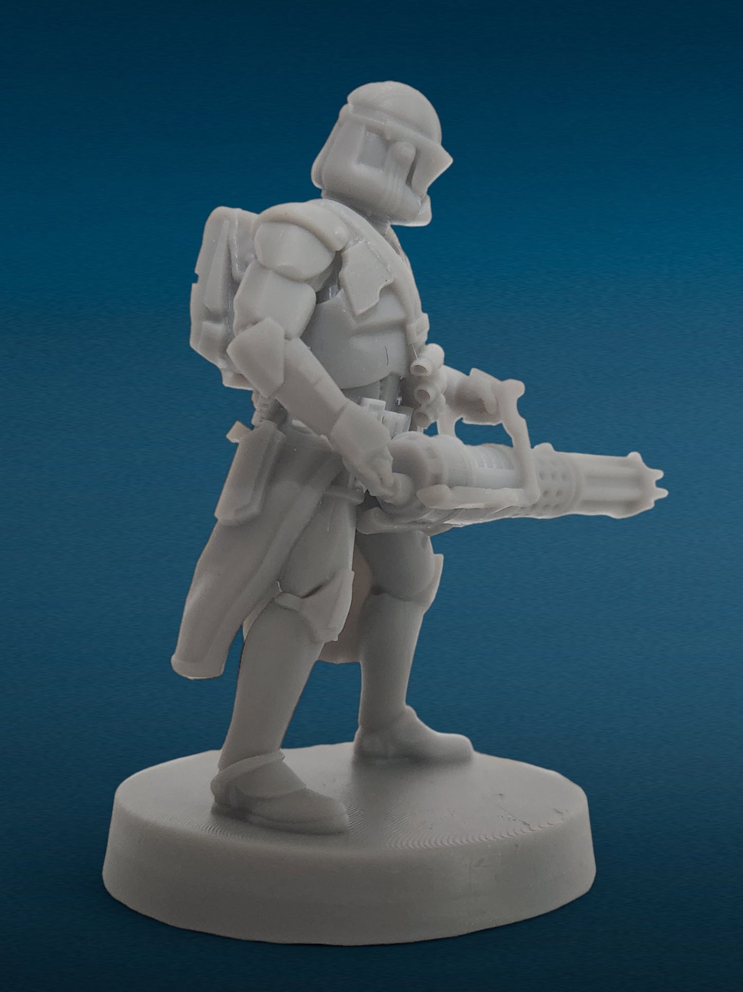 3D Resin Figurine - Clone Trooper Heavy Mini | Star Wars