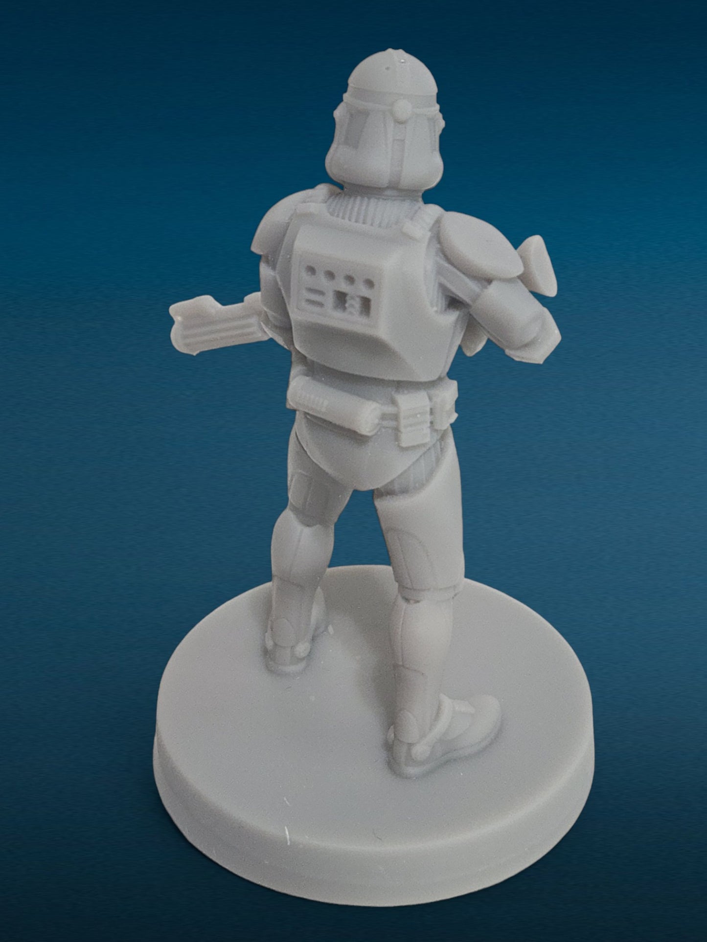 3D Resin Figurine - Clone Trooper Assault Mini | Star Wars