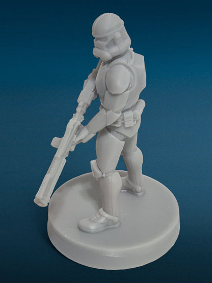 3D Resin Figurine - Clone Trooper Assault Mini | Star Wars