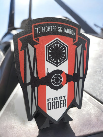 Tie Fighter Squadron | First Order LED Lamp | Star Wars