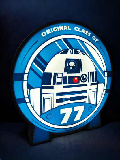 R2D2 Class of '77 LED Lamp | Star Wars