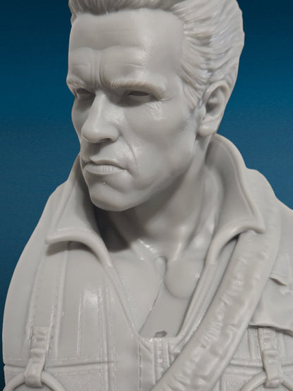 3D Resin Figurine - Commando Bust | Movie Fan Art