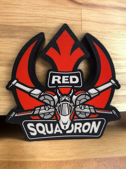 Red Squadron LED Lamp | Star Wars