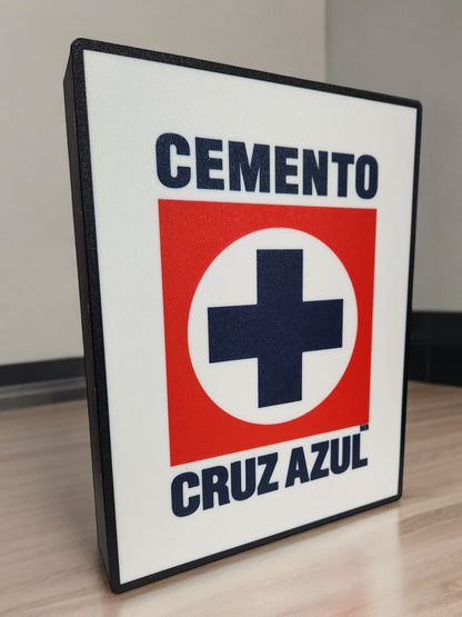 Cruz Azul LED Lamp | Cemento | Soccer