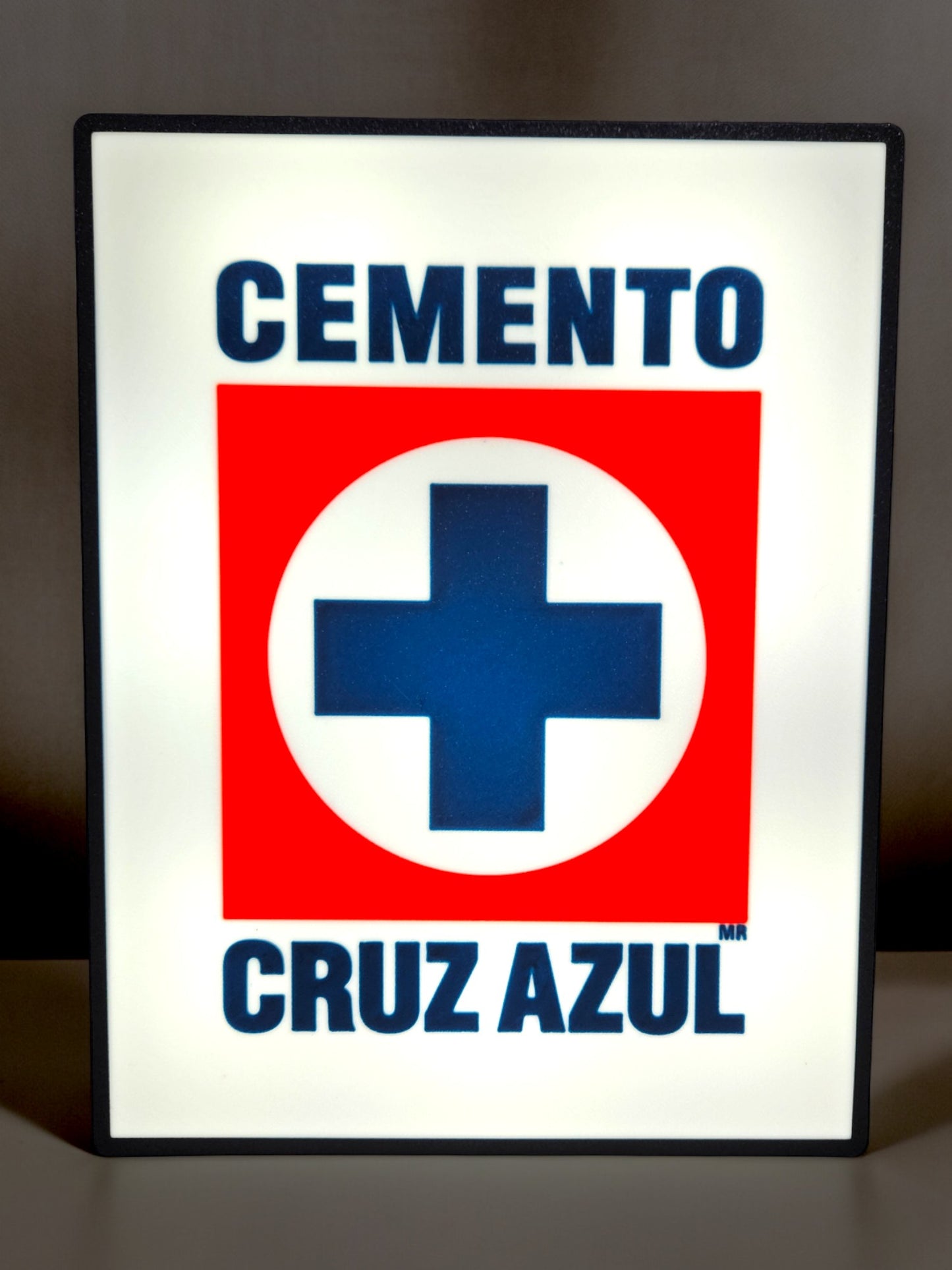 Cruz Azul LED Lamp | Cemento | Soccer