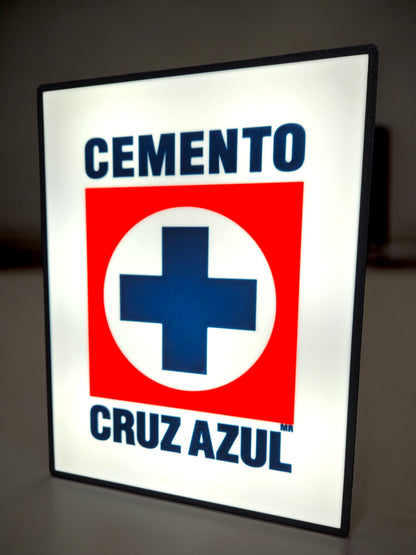 Cruz Azul LED Lamp | Cemento | Soccer