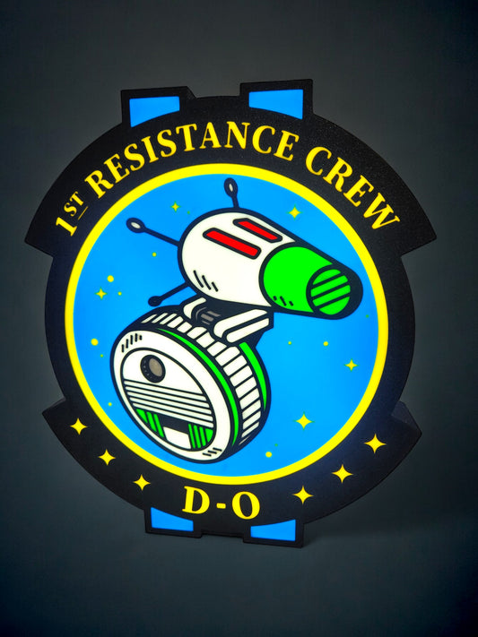 DO First Resistance Crew LED Lamp | Star Wars