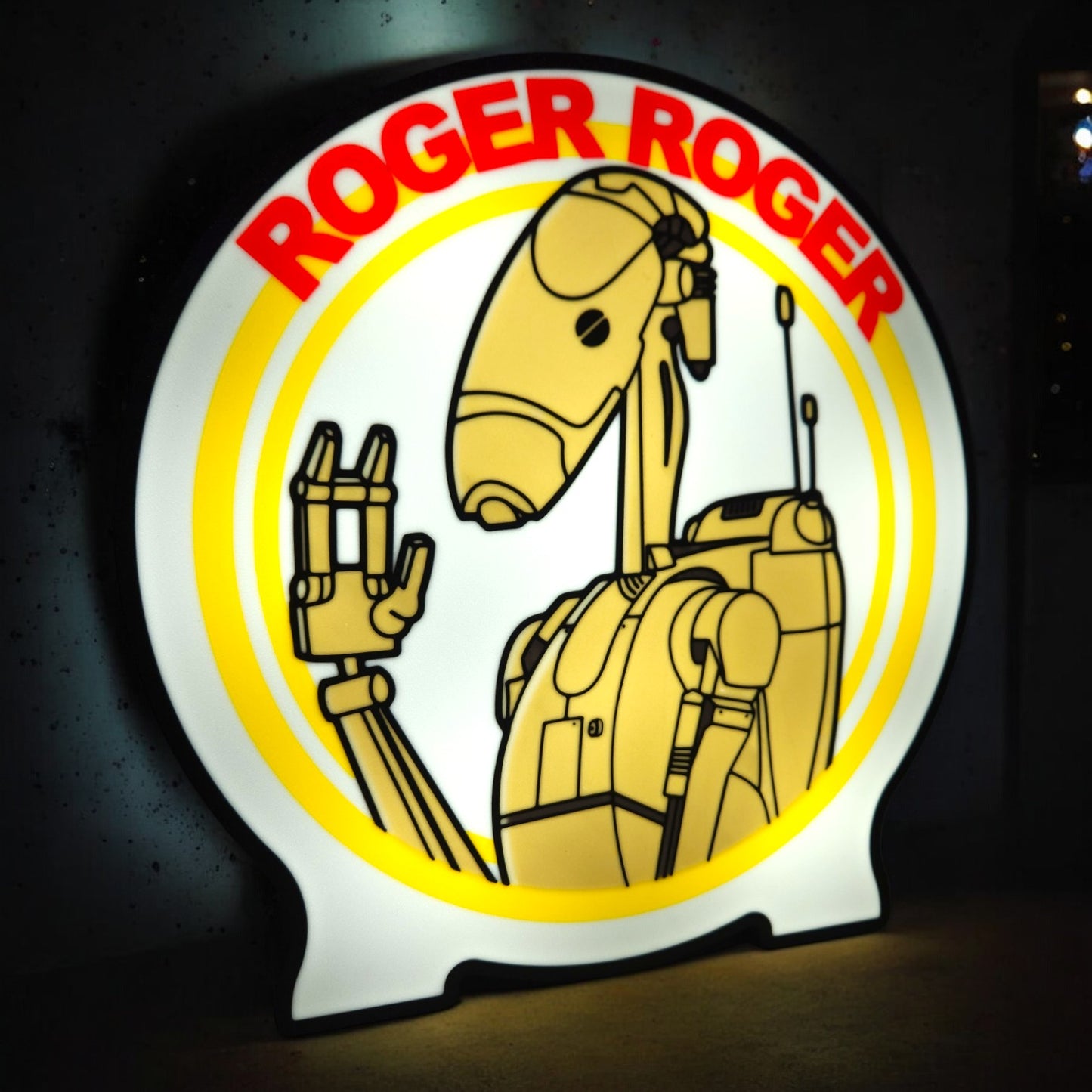 Roger Roger LED Lamp | Star Wars