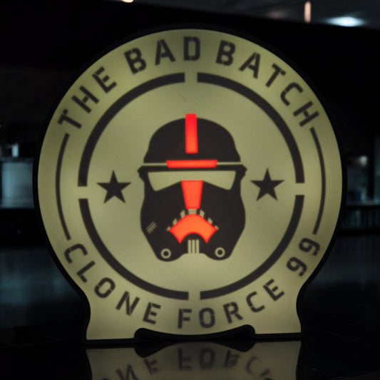 Bad Batch Clone Force LED Lamp | Star Wars