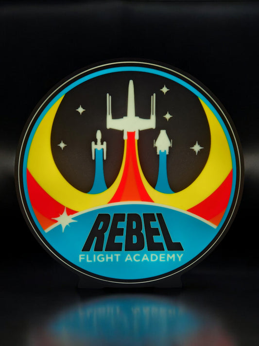 Rebel Flight Academy LED Lamp | Star Wars