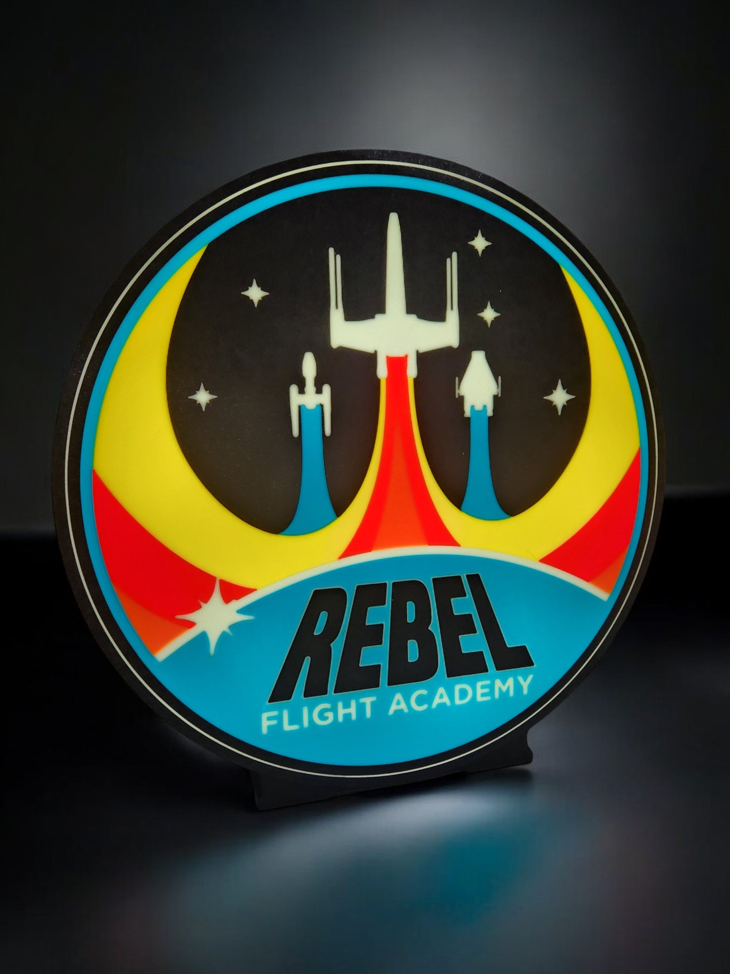 Rebel Flight Academy LED Lamp | Star Wars